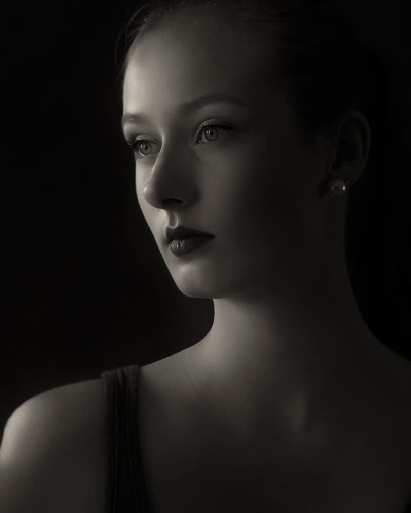 Thoughtful Young Woman by Jacob Tuinenga — canvas wall art