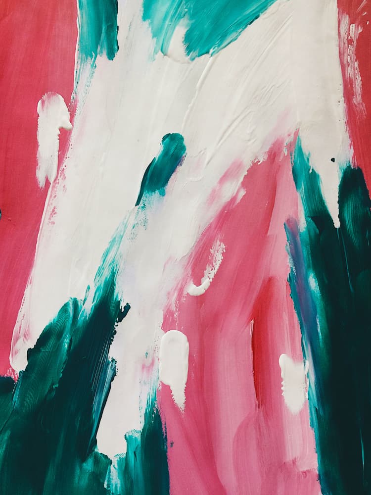 Dynamic Abstract Brushstrokes by Ejaaz Haniff — canvas wall art
