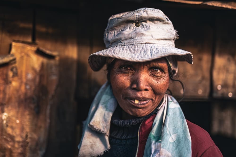 Genuine Woman's Smile by Marco Tagliarino — canvas wall art