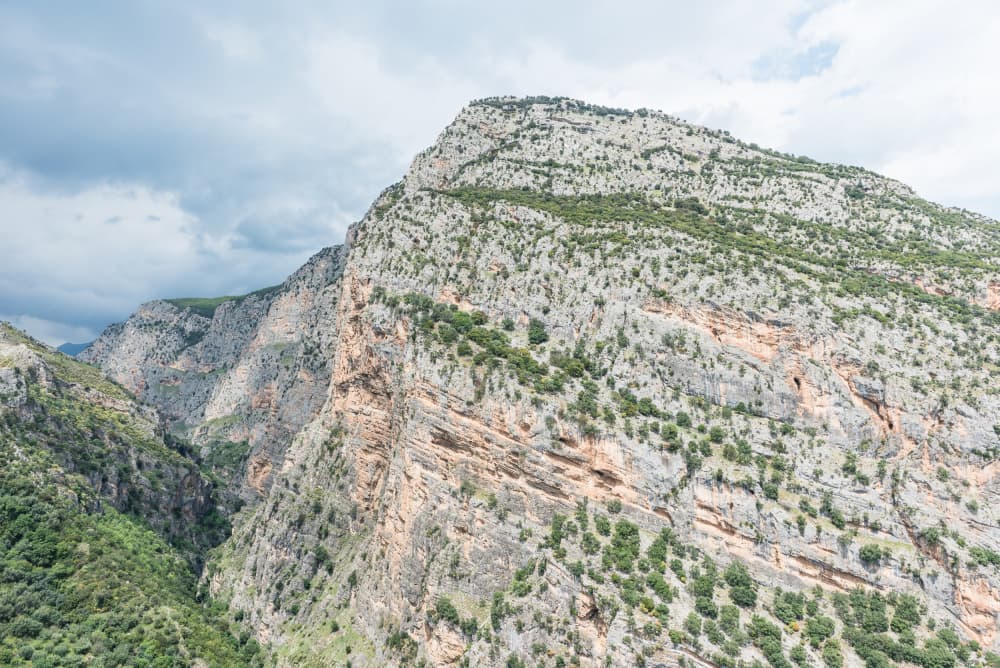 Rugged Mountain Canyon by Photolovers — canvas wall art
