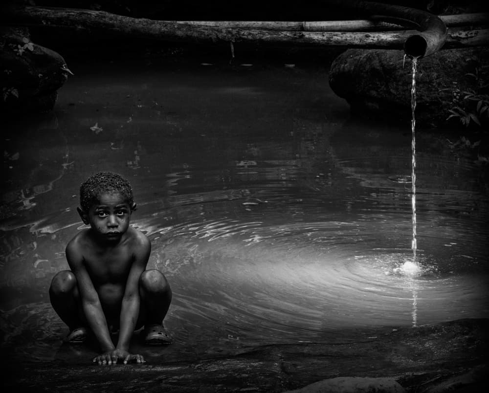 Child's Water Source by Joxe Inazio Kuesta Garmendia — canvas wall art