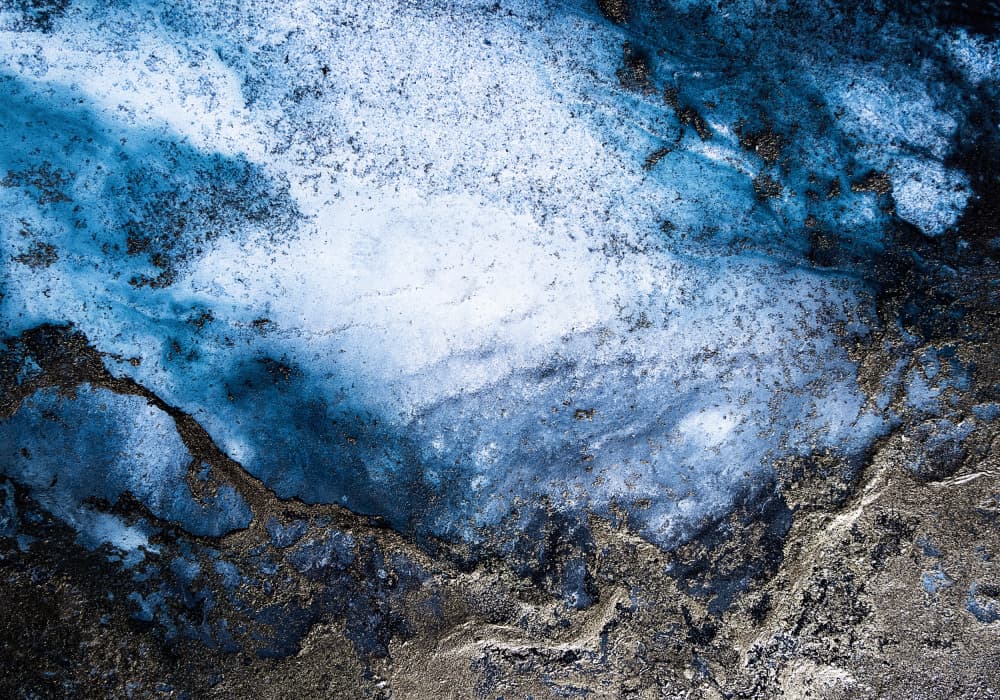 Oceanic Layers - Conecting by Petra Meikle de Vlas — canvas wall art