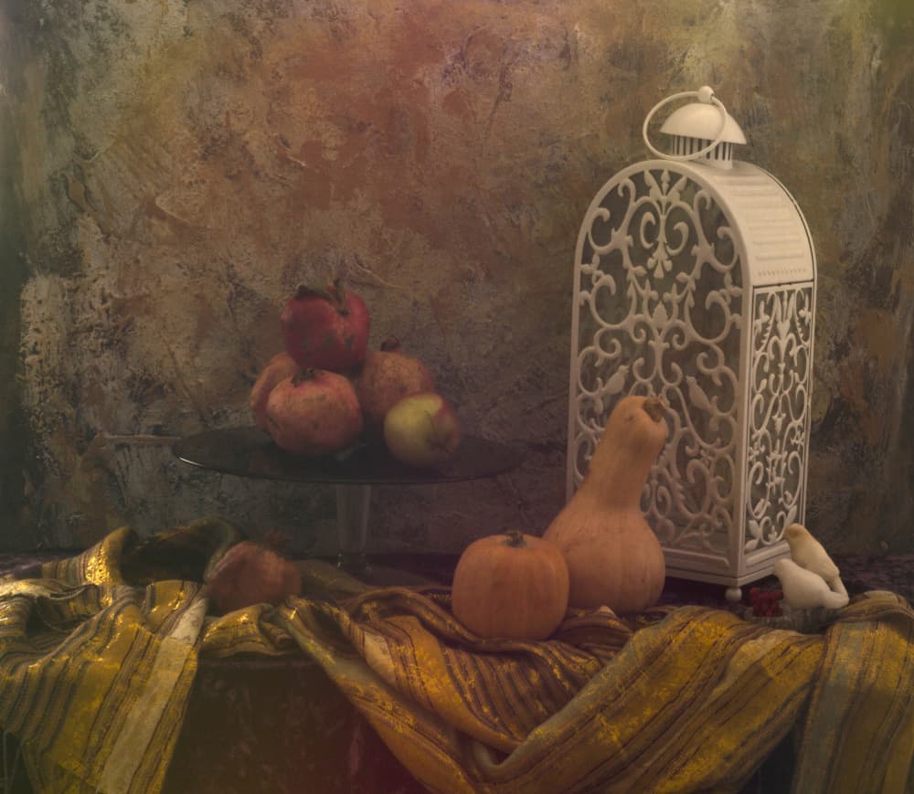 Autumn Harvest Still Life by UstinaGreen — canvas wall art