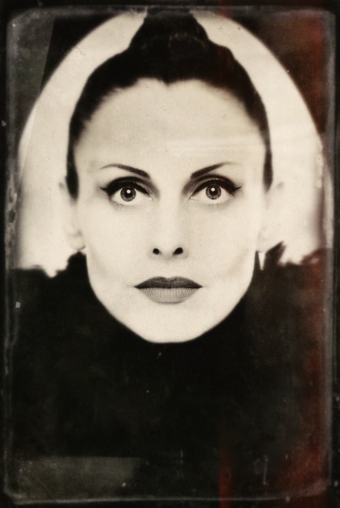 Classic Intense Gaze by Krisztina Lacz — canvas wall art