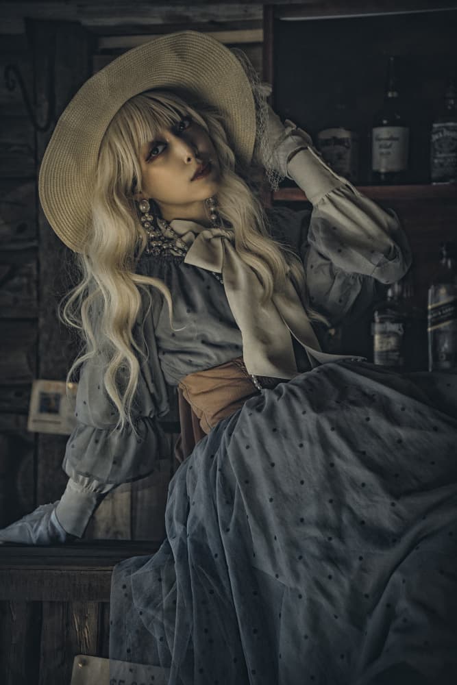 Mysterious Woman in Hat by KOIKI — canvas wall art