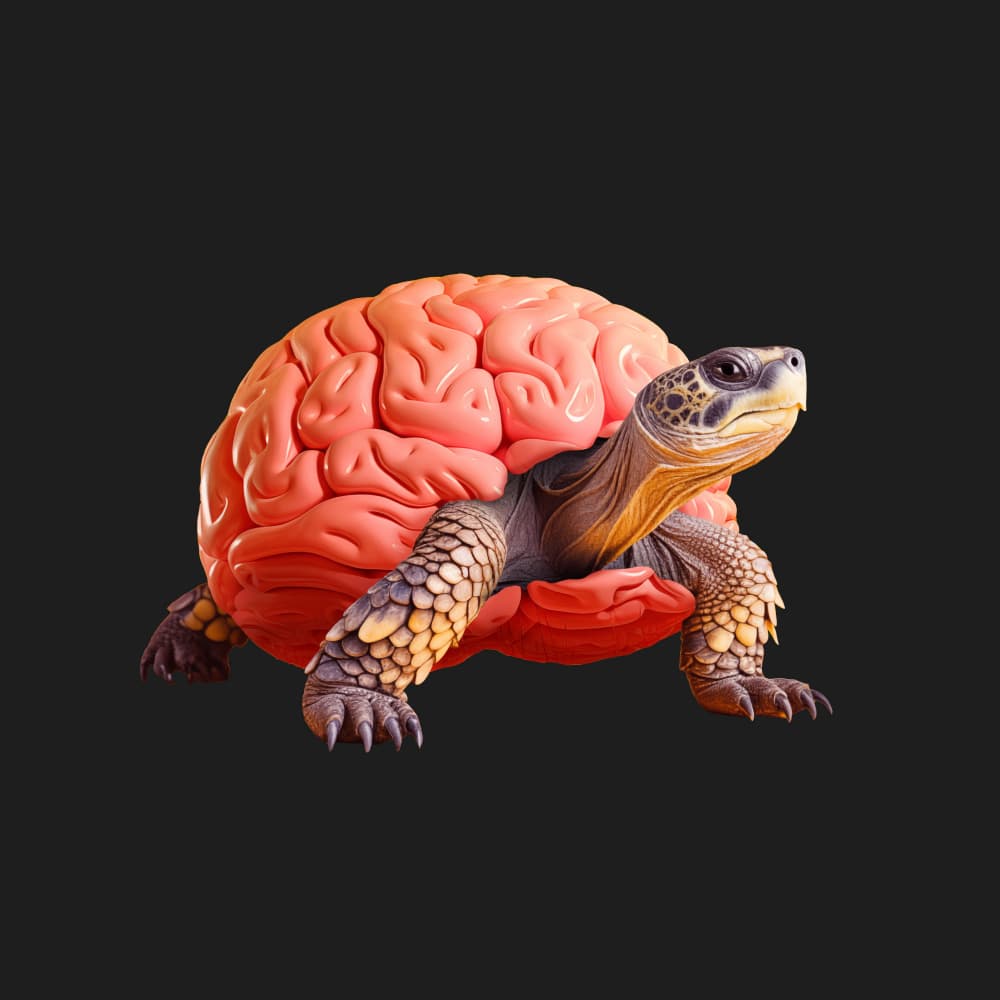 Slow Brain by Artem Pozdniakov — canvas wall art