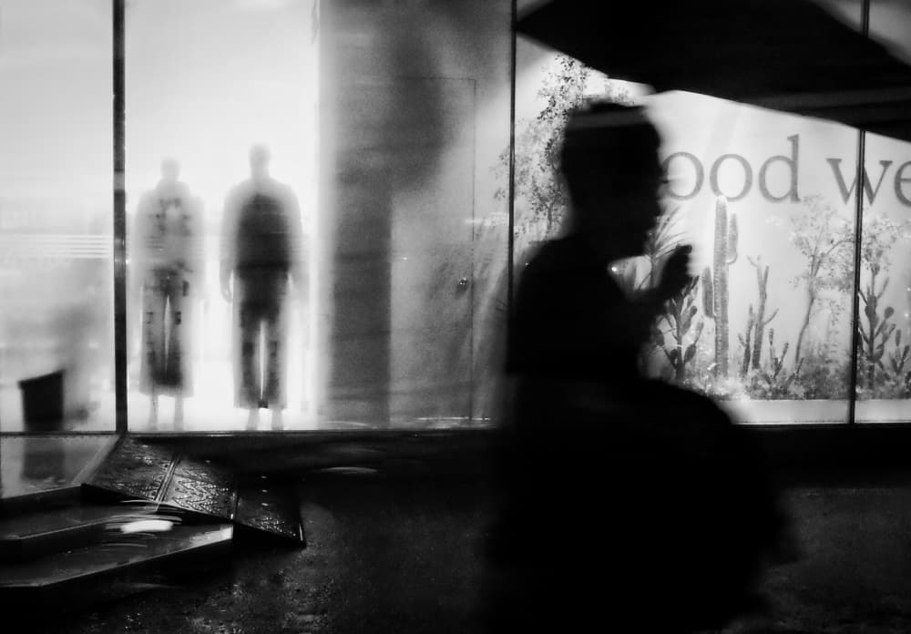 Mysterious Window Reflections by Mi Young Choi — canvas wall art