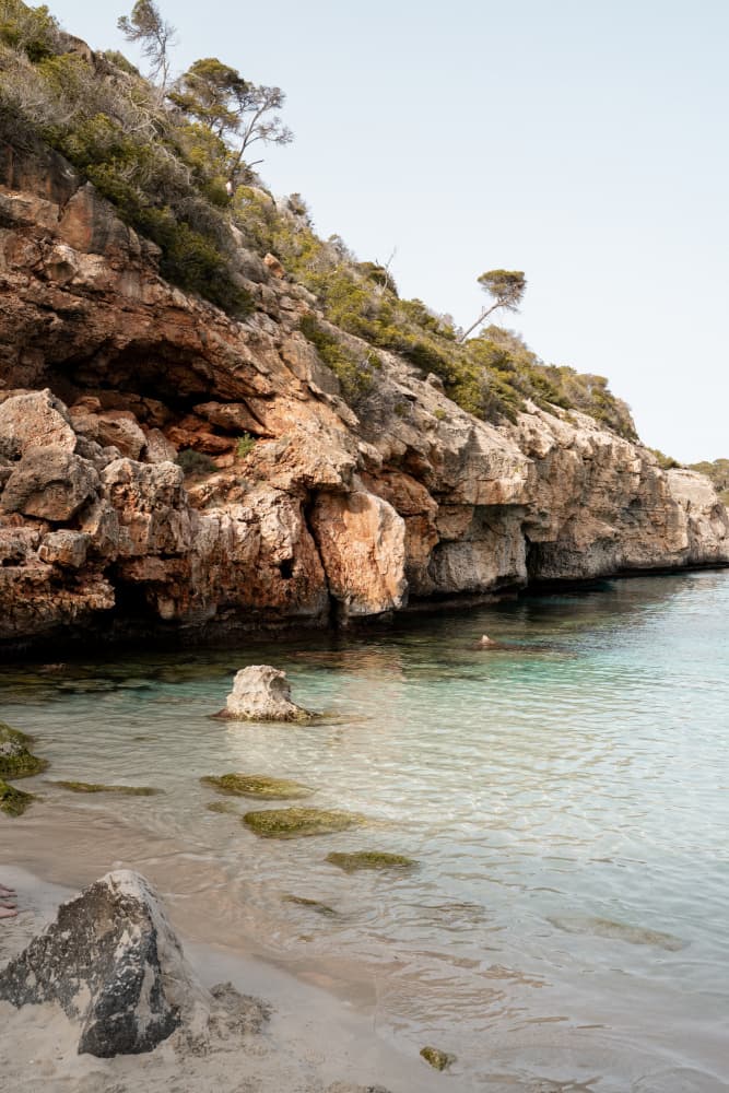 Serene Coastal Cove by Henrike Schenk — canvas wall art