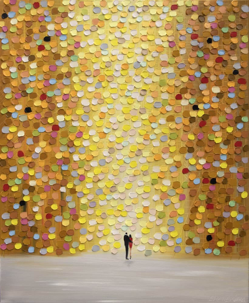 Love's Bright Journey by Ekaterina Ermilkina — canvas wall art