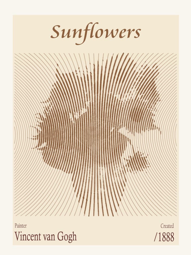 Earthy Sunflowers Bloom by Doa Project — canvas wall art