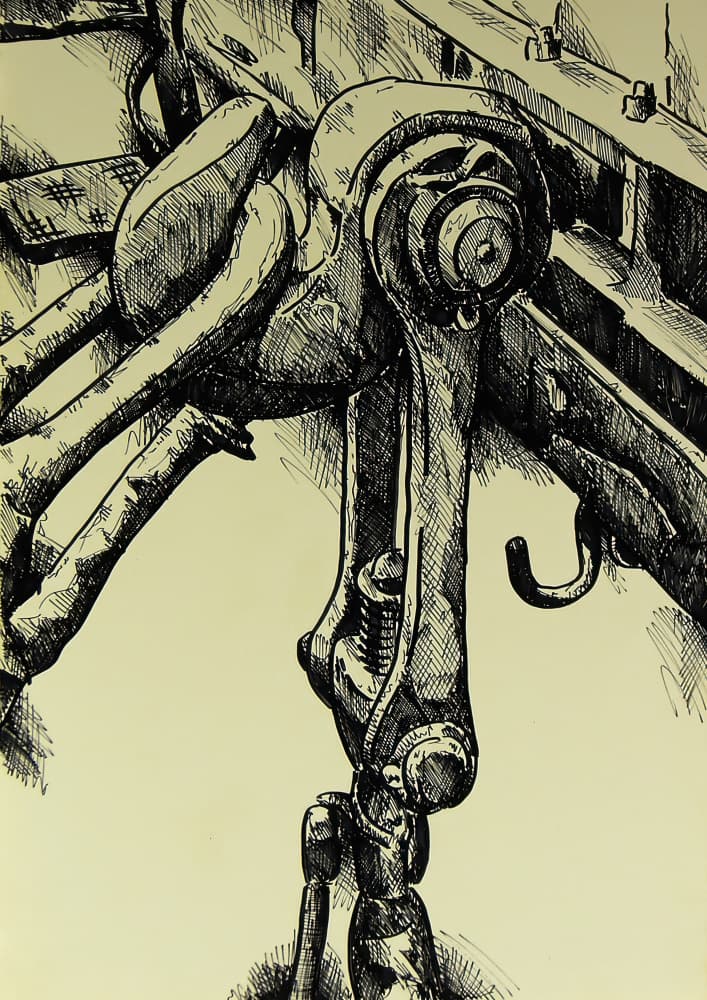 Intricate Machine Mechanics by Kulik — canvas wall art