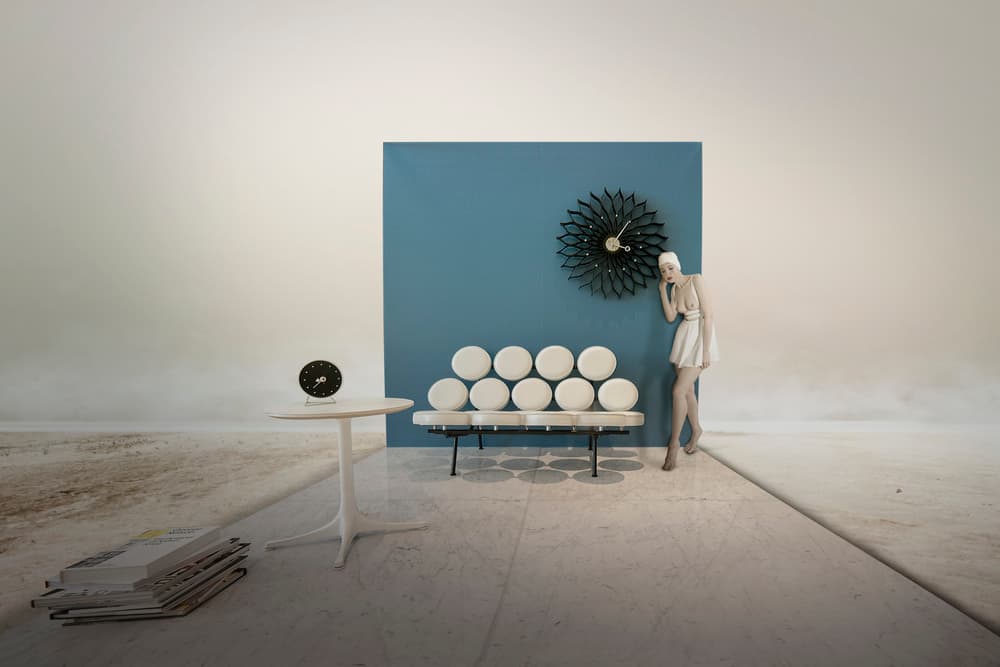 Modern Dream Interior by Christine von Diepenbroek — canvas wall art