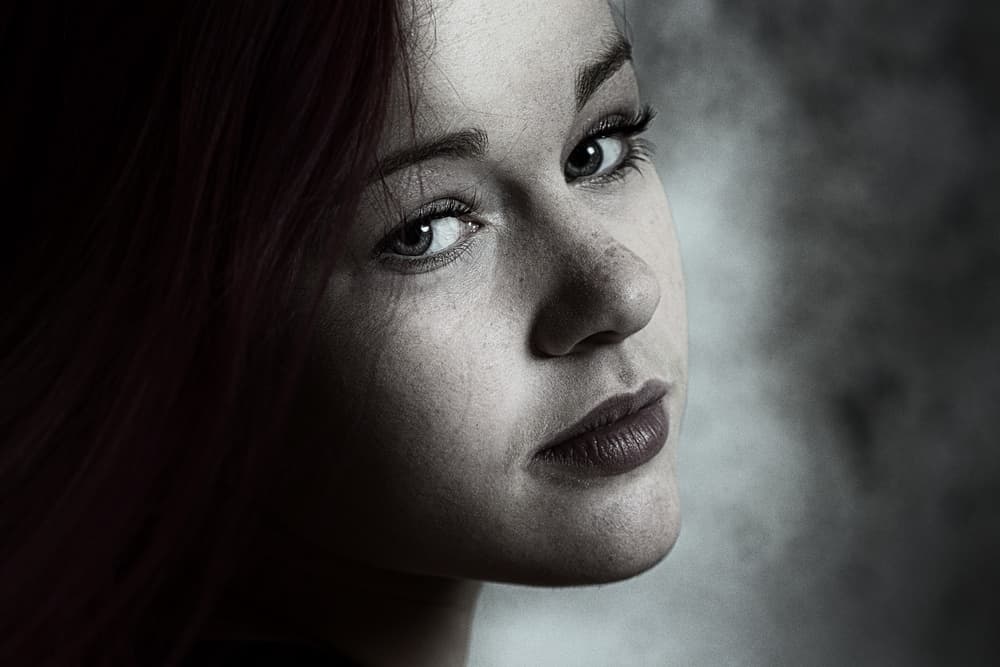Intense Gaze Portrait by Jacob Tuinenga — canvas wall art