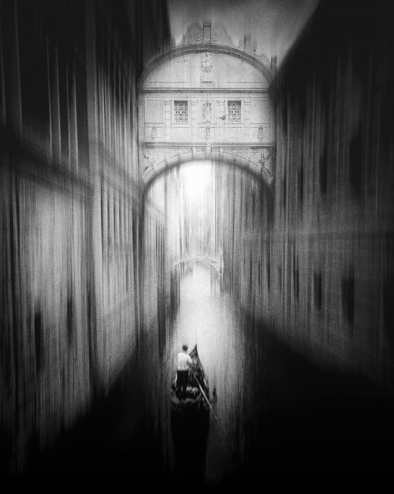 Venetian Gondola Passage by Gu and Hongchao — canvas wall art