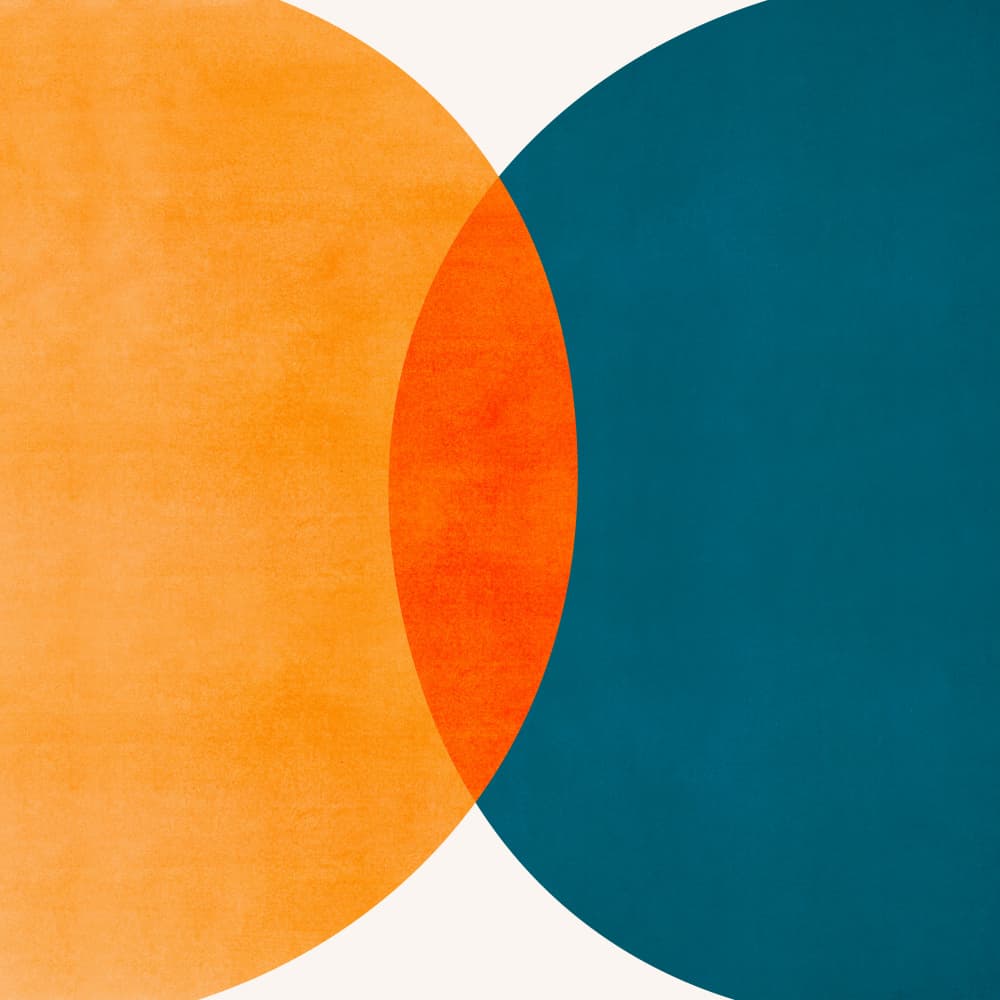Mid Century Eclipse by Kristian Gallagher — canvas wall art