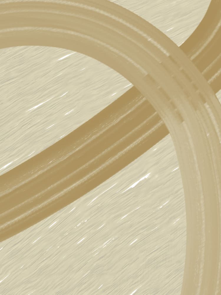 Warm Intersecting Curves by Yuli Saputra — canvas wall art