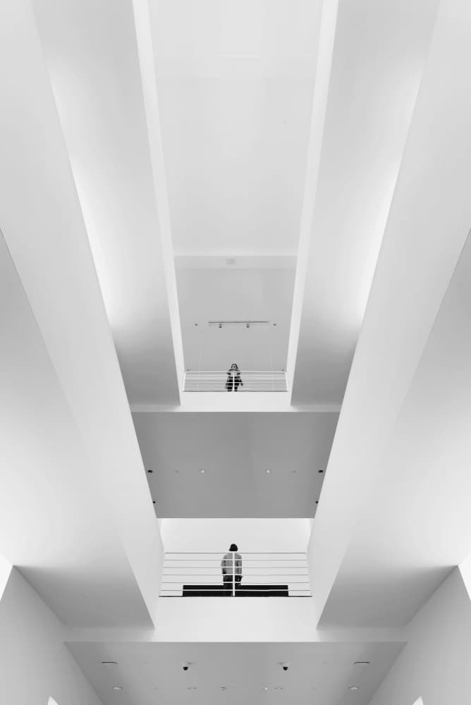Minimalist Architectural View by Jorge Pimenta — canvas wall art