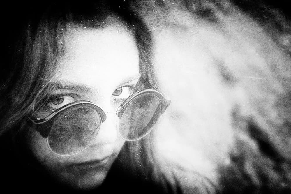 Intense Gaze Portrait by Enrico Facchetti — canvas wall art