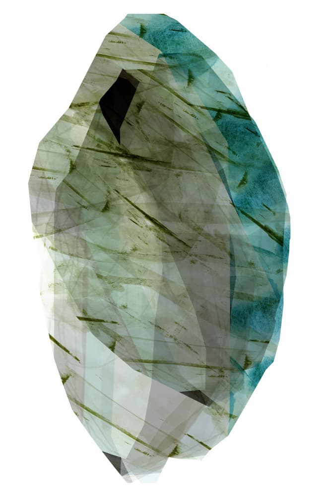 Abstract Crystal Form by cartissi — canvas wall art