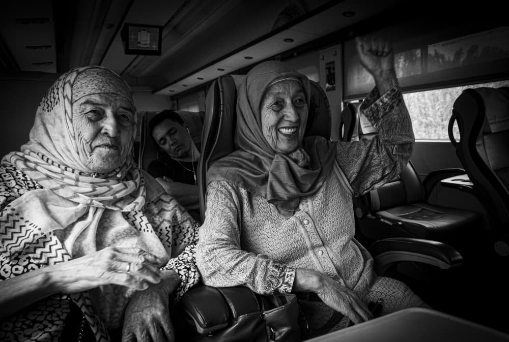 Joyful Train Journey by Elena Molina — canvas wall art