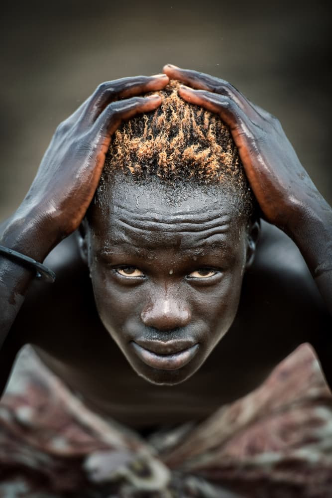 Intense African Youth by Trevor Cole — canvas wall art