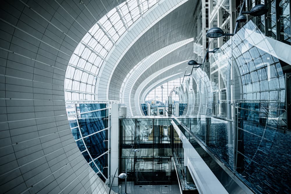 Sleek Futuristic Interior by Marco Tagliarino — canvas wall art