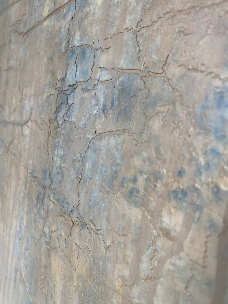 Cracked Earthy Texture by Gabriela Aleksandra Szuba — canvas wall art
