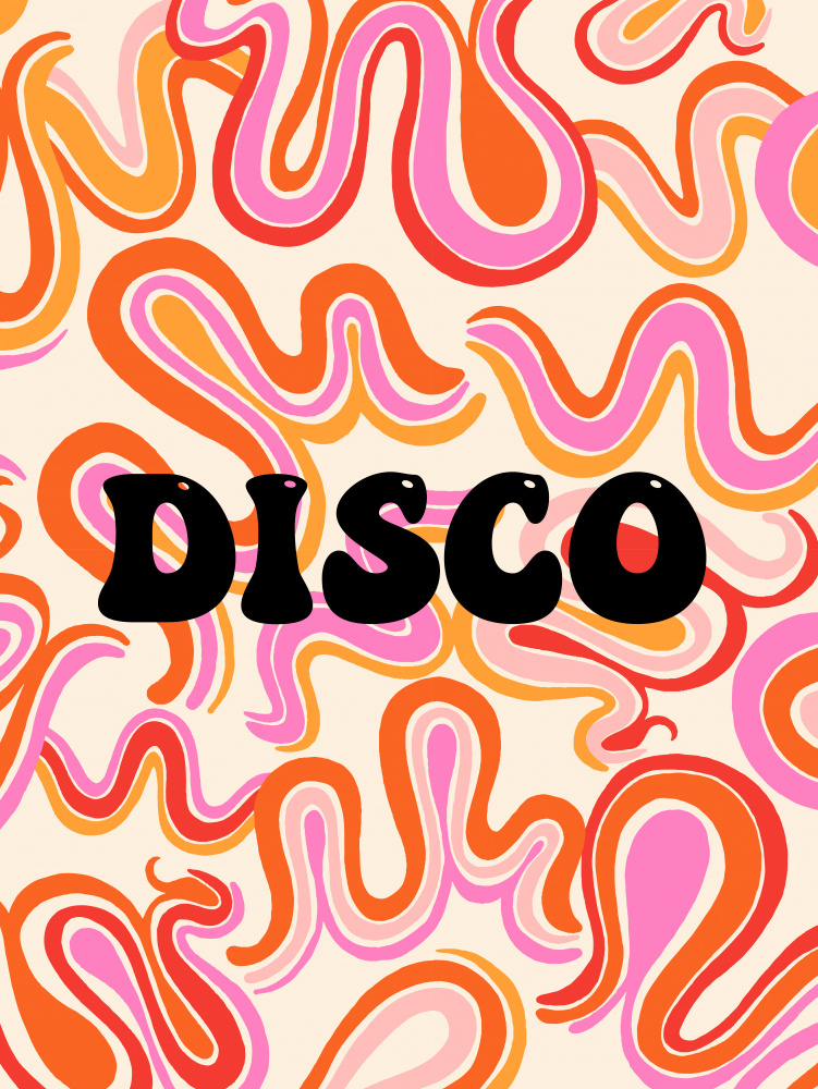 Groovy Disco Waves
