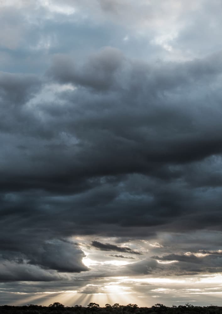 Stormy Horizon by Shot by Clint — canvas wall art