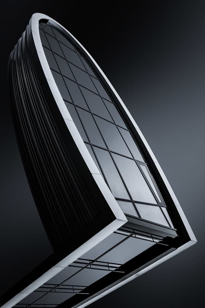 Sleek Urban Curves by Rolf Endermann — canvas wall art