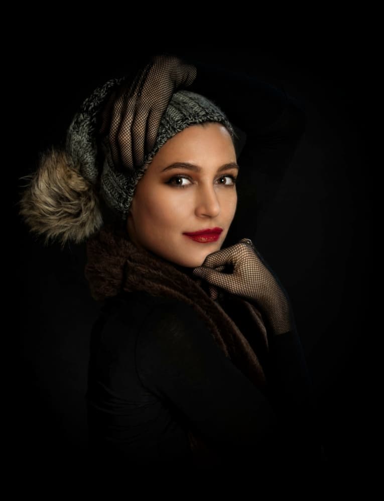 Dark Winter Beauty by John Yuk Kong Chung — canvas wall art