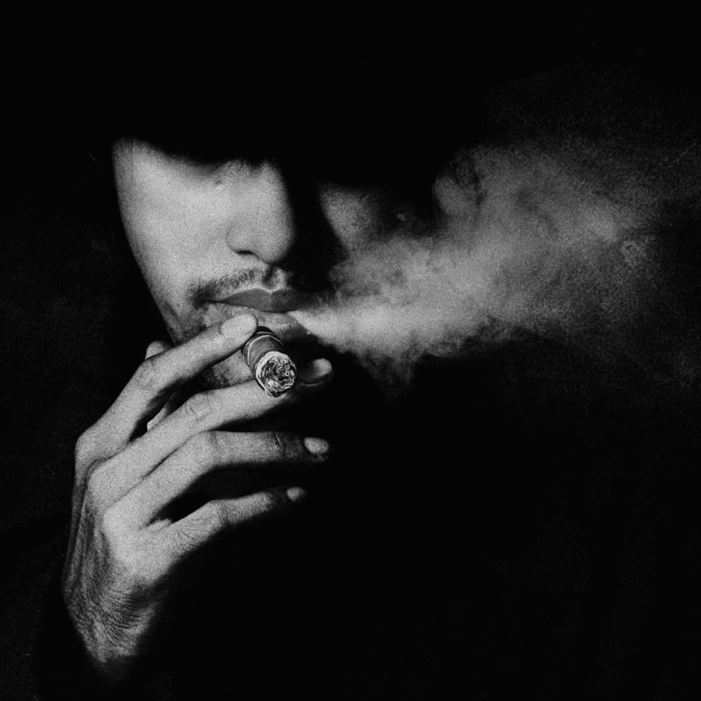 Mysterious Cigar Smoke by Jay Satriani — canvas wall art