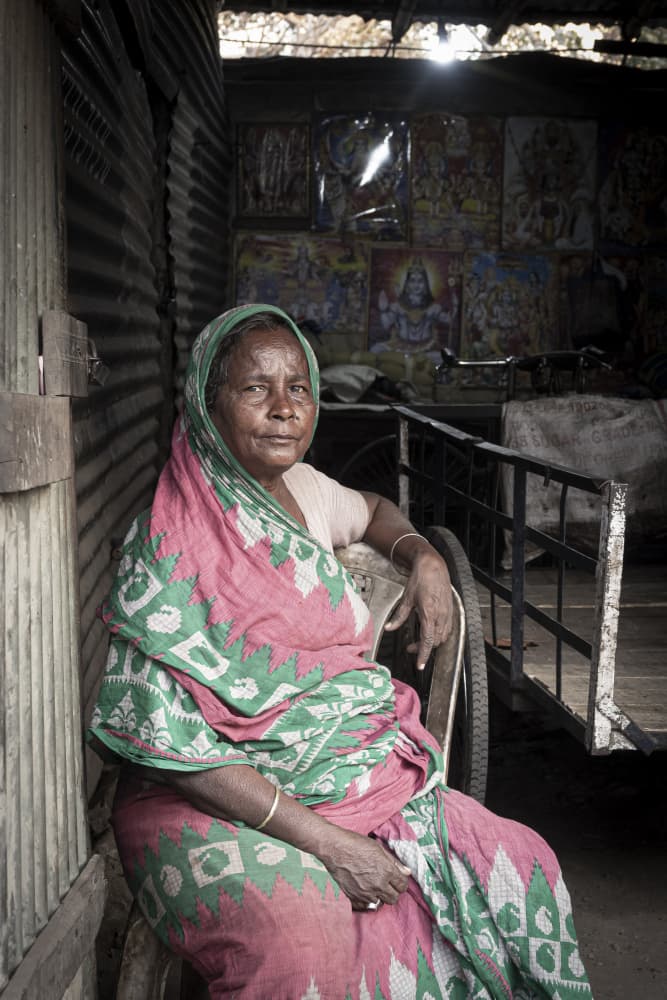 Serene Indian Woman by Elena Molina — canvas wall art