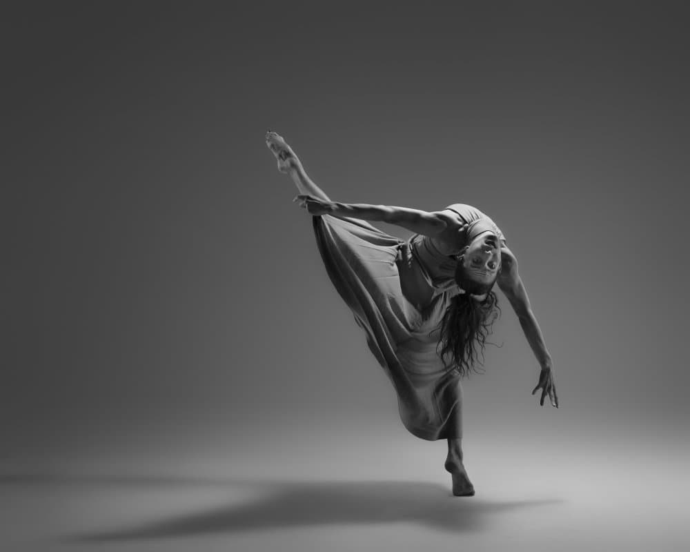 Graceful Dance Movement by Rob Li — canvas wall art