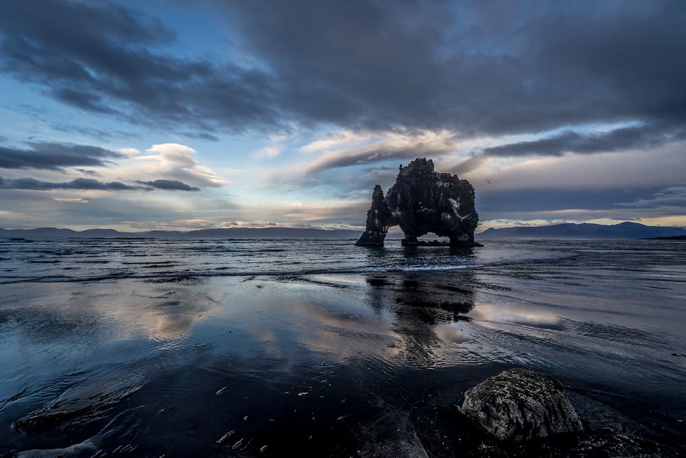 Icelandic Sea Monster Rock by Karsten Wrobel — canvas wall art