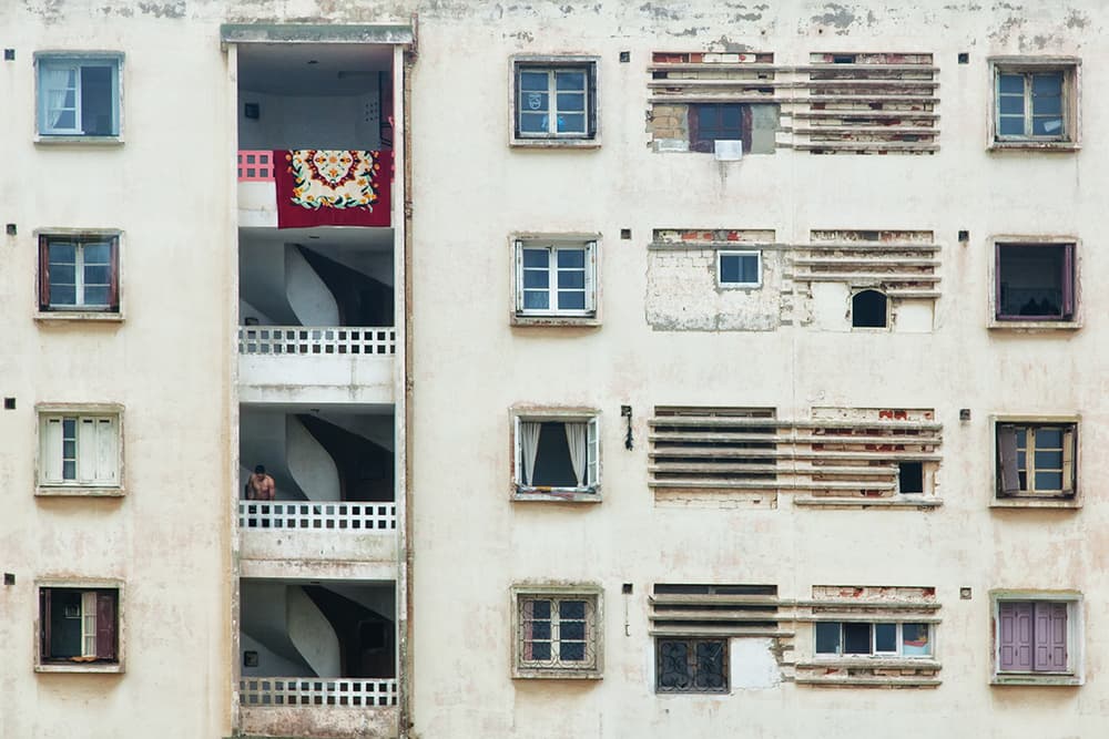 Red Rug City Living by Massimo Della Latta — canvas wall art