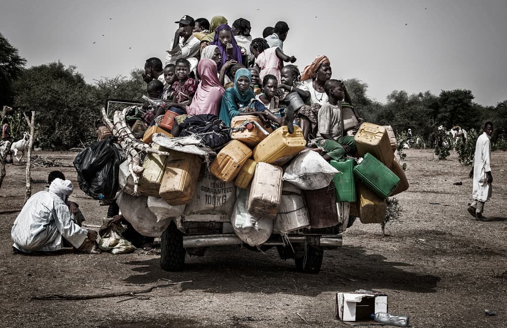 Community on the Move by Joxe Inazio Kuesta Garmendia — canvas wall art