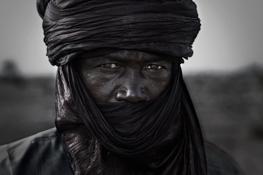 Intense Desert Gaze by Joxe Inazio Kuesta Garmendia — canvas wall art