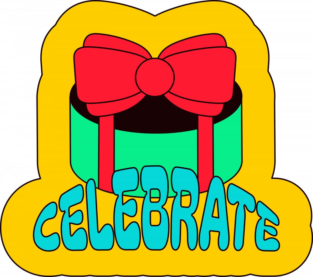 Festive Gift Celebration by Marika Barsrsind β canvas wall art