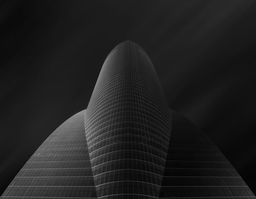 Sleek Urban Ascent by Alfonso Novillo — canvas wall art