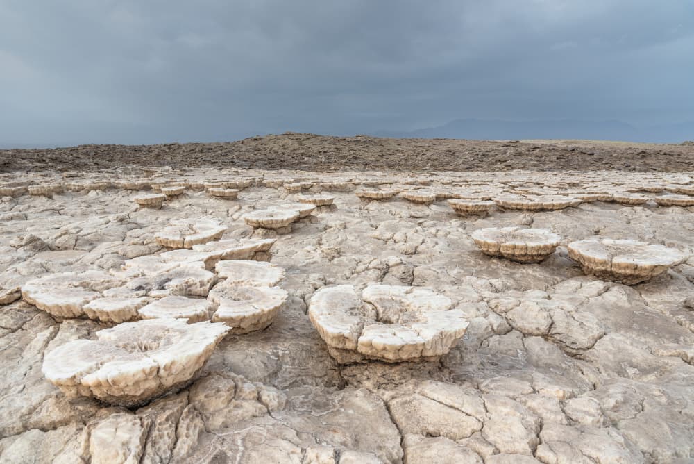 Cracked Earth Formations by Photolovers — canvas wall art