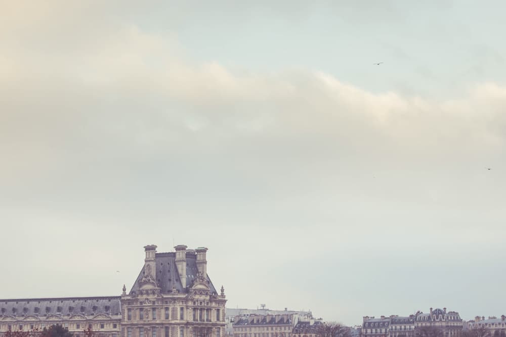 Elegant Parisian Architecture by Talitha McQueen — canvas wall art