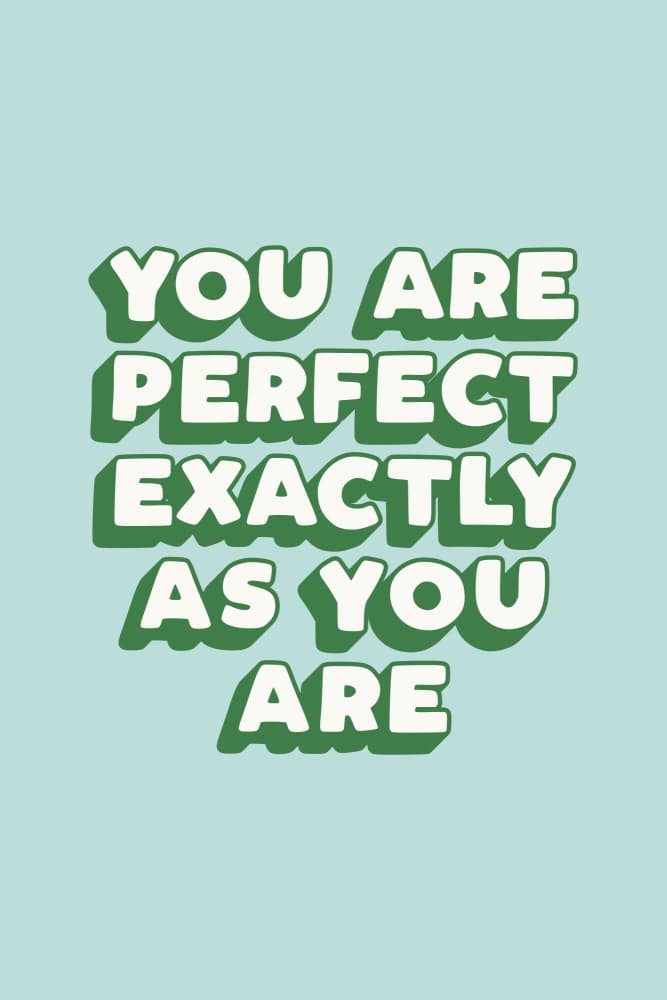 Positive Self Affirmation by Brett Wilson — canvas wall art