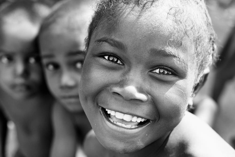 Happy Smiling Boy by Gina Buliga — canvas wall art