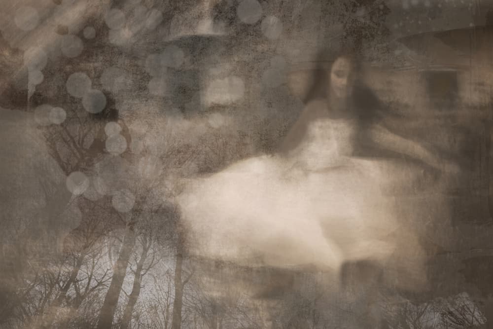 Ethereal Dancing Woman by Rachel Pansky — canvas wall art