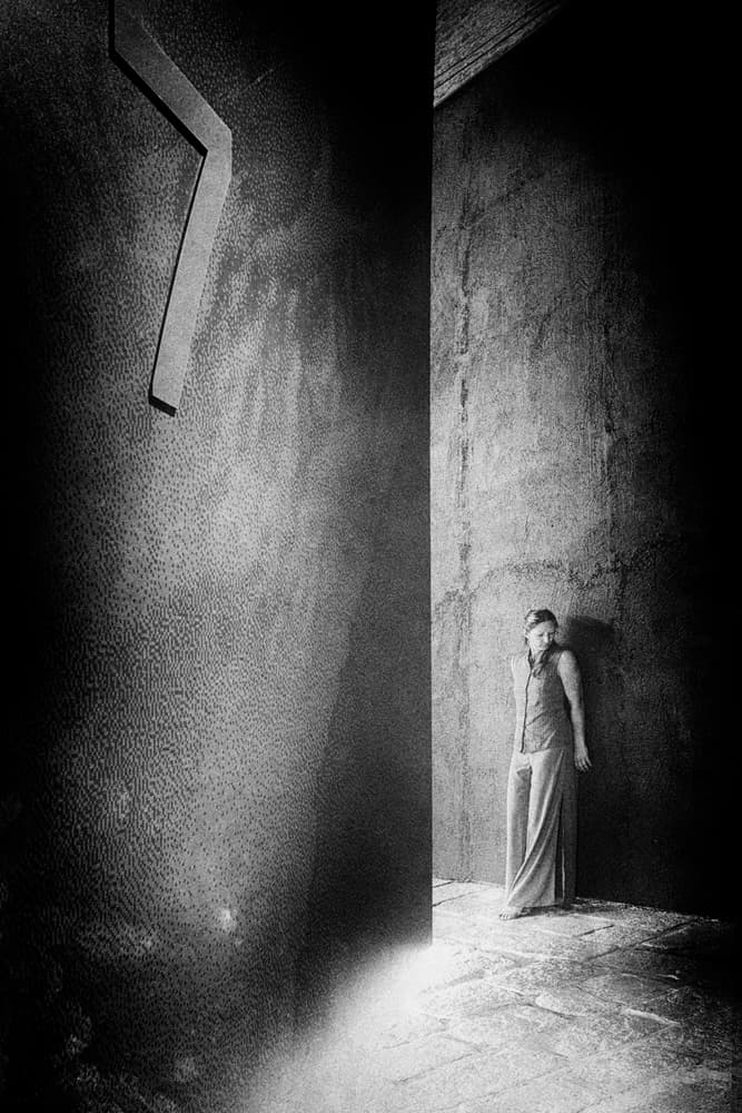 Lone Woman Number Seven by Enrico Facchetti — canvas wall art