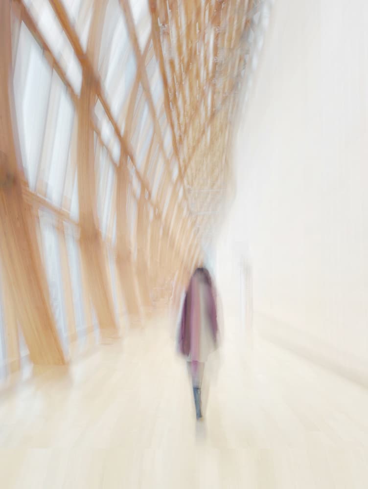 Blurred Journey by Emma Zhao — canvas wall art