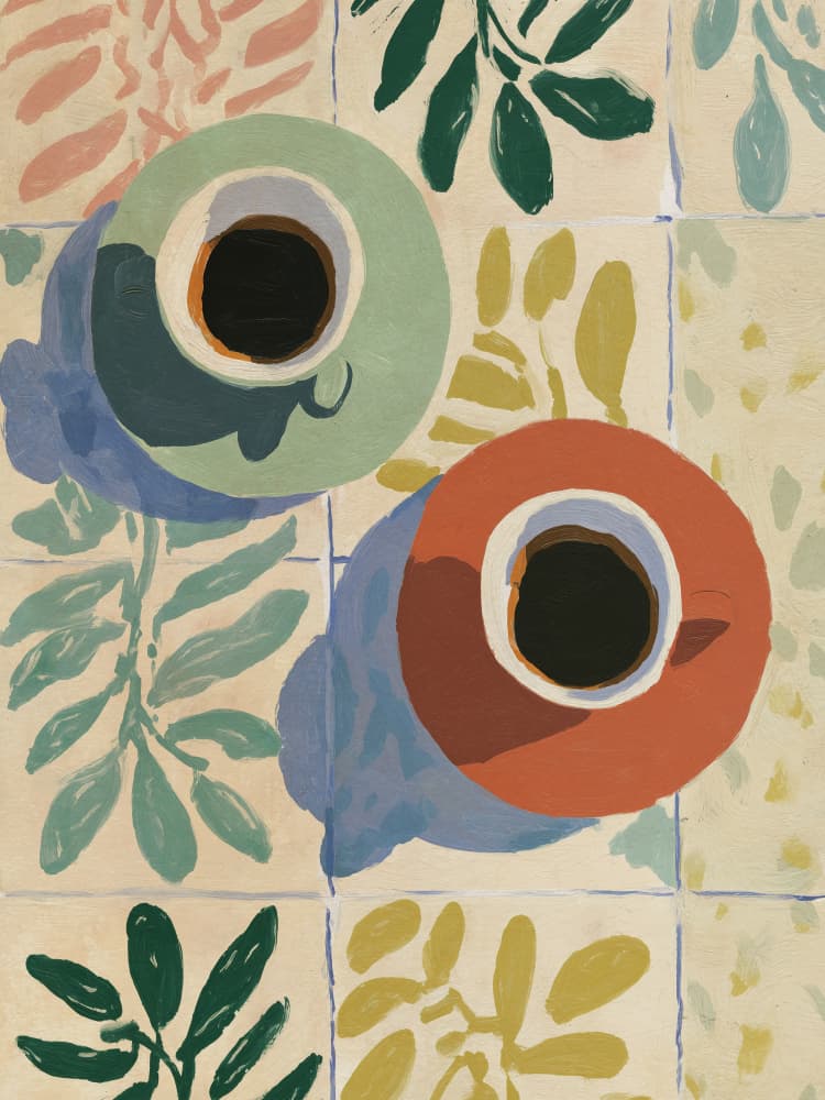 Coffietimeno02 by Treechild — canvas wall art