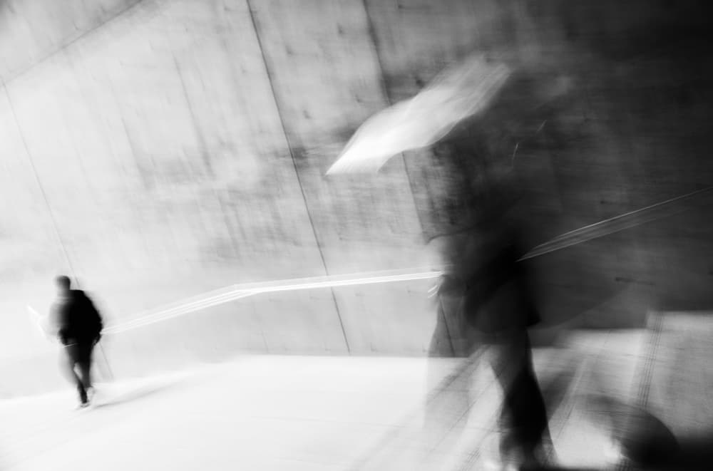 Urban Motion Blur by Swen MUN — canvas wall art