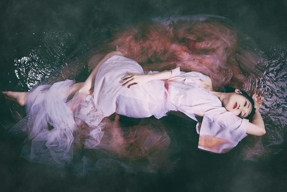 Dark Dreamy Woman by Daisuke Kiyota — canvas wall art